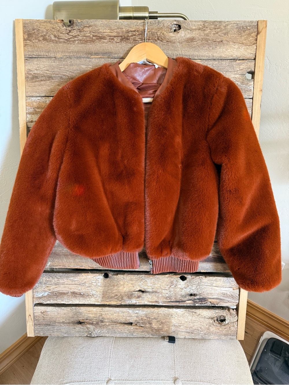 Soft Rust Colored Jacket